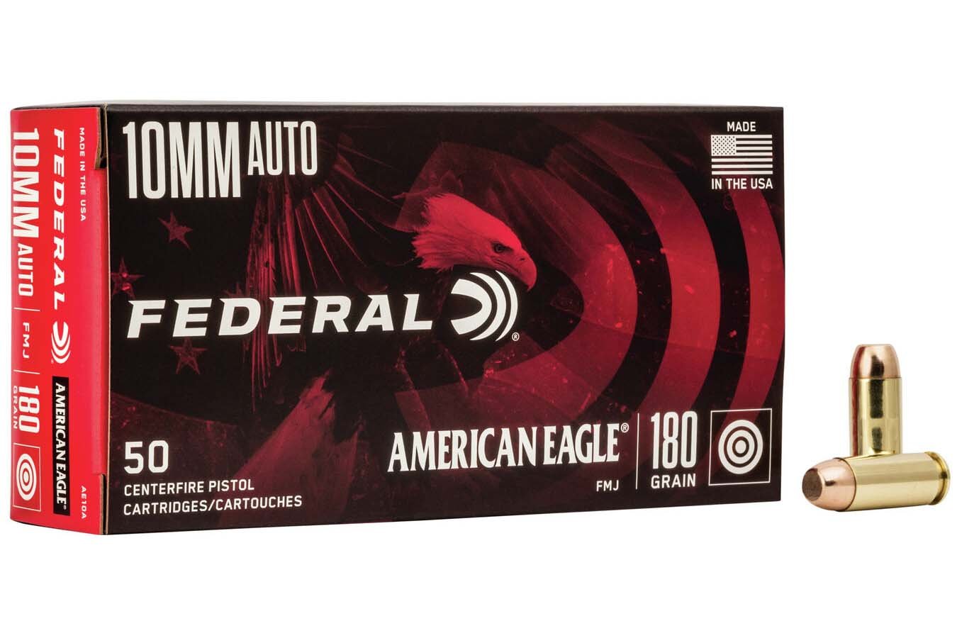 FEDERAL AMMUNITION 10MM 180 GR FMJ