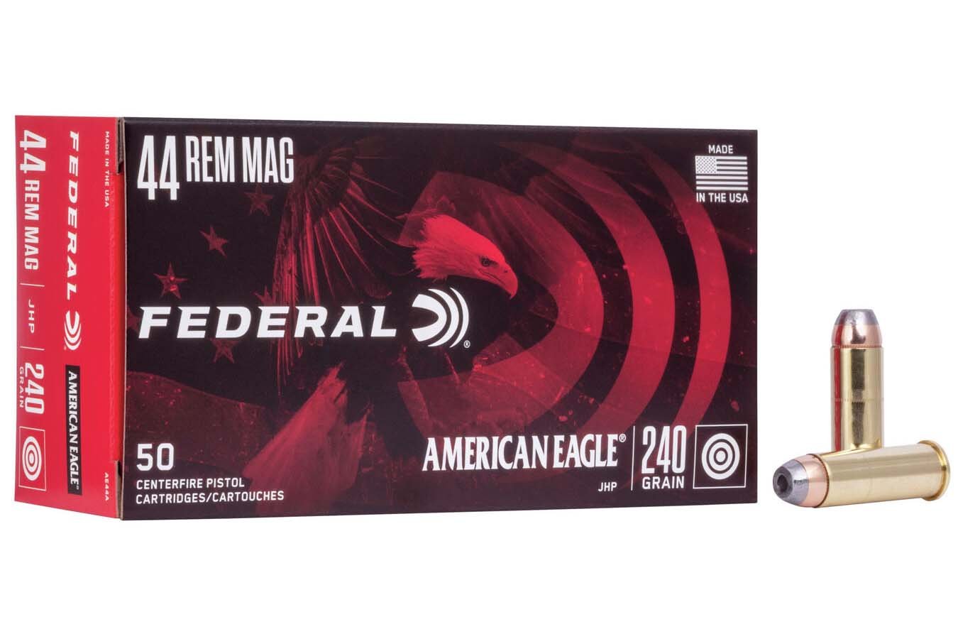 FEDERAL AMMUNITION 44 MAG 240 GR JHP