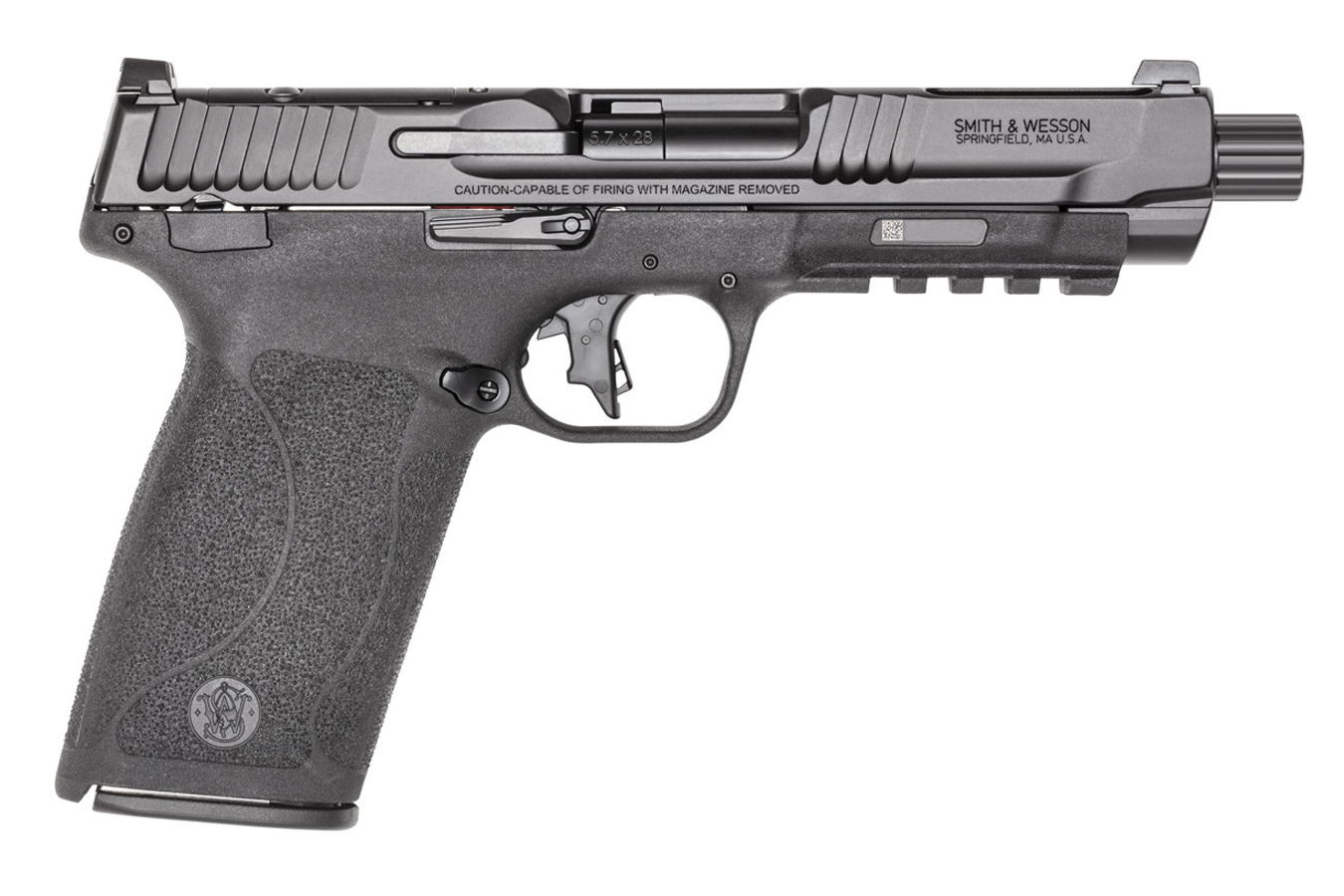 SMITH AND WESSON MP 5.7 OPTIC READY THRD BARREL PISTOL (LE)