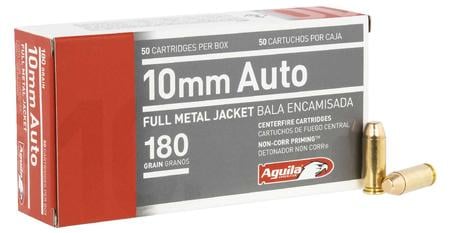 AGUILA 10mm Auto 180 gr FMJ Target and Range 50/Box