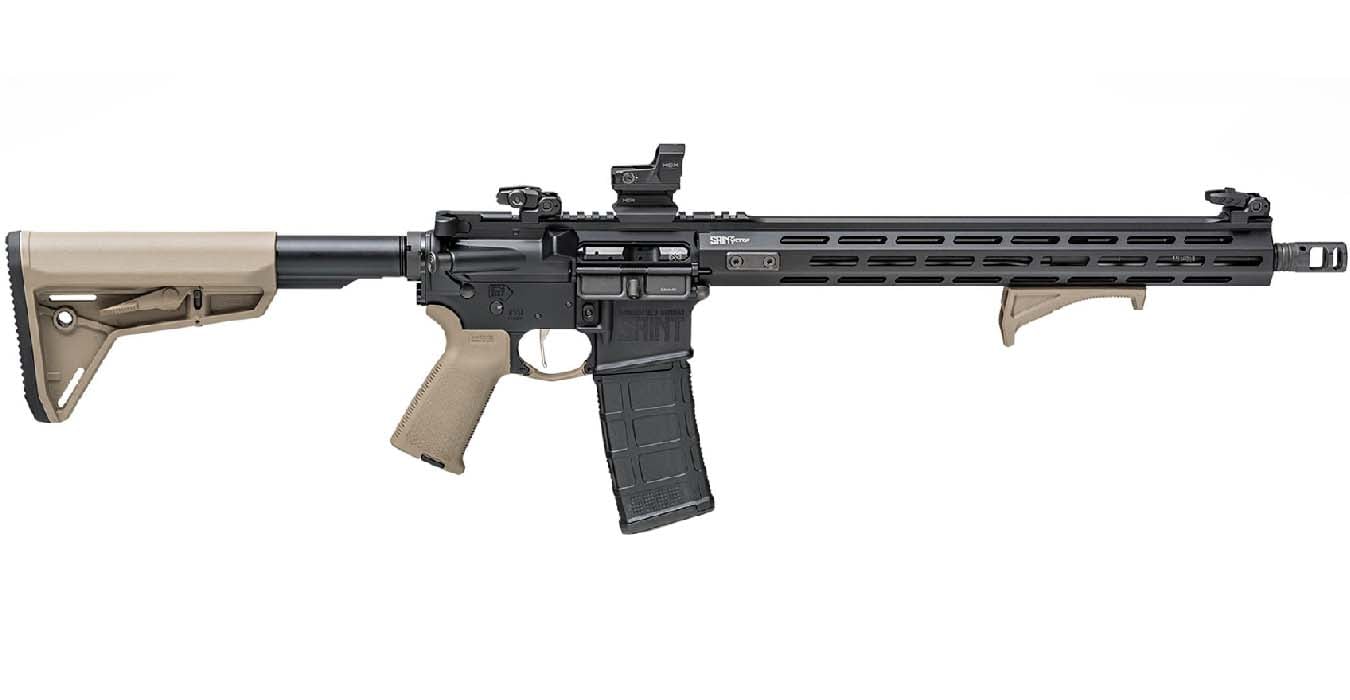 No. 4 Best Selling: SPRINGFIELD SAINT VICTOR 5.56 BLACK RECEIVER FDE MAGPUL FURNITURE 16` BARREL