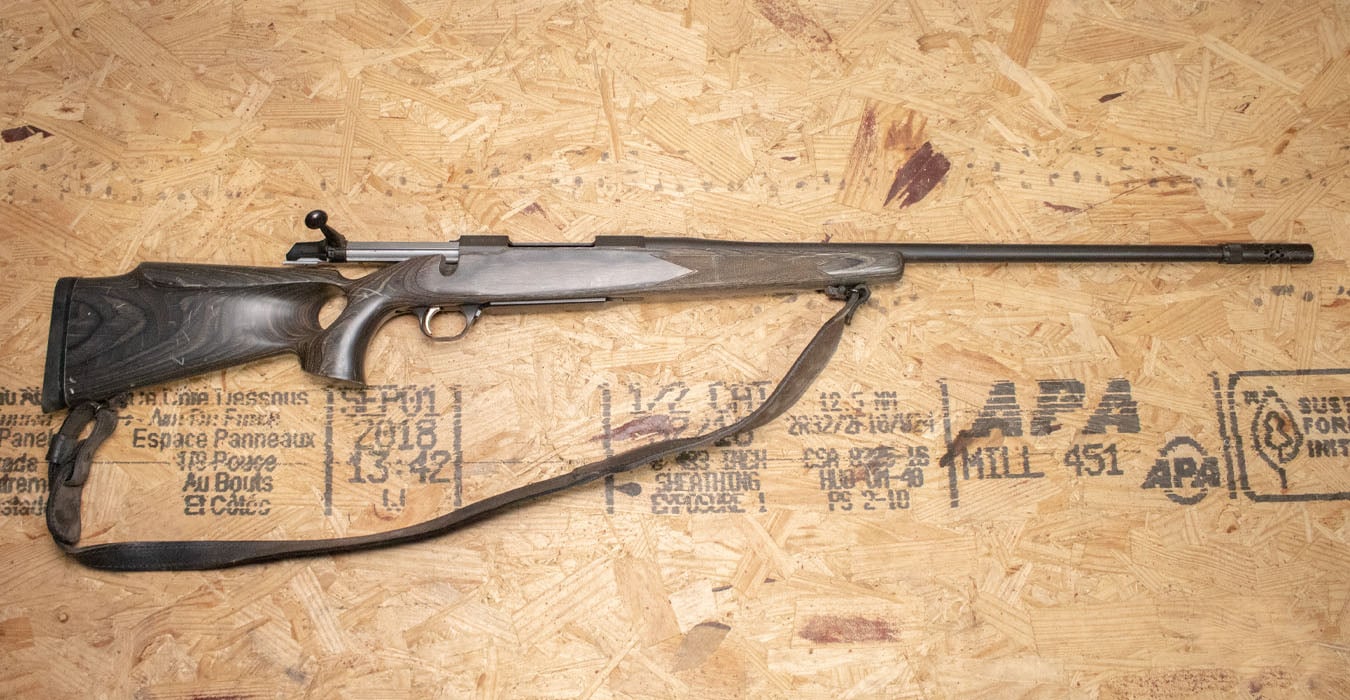 Browning A-Bolt 7mm Rem Mag Police Trade-In Rifle with Laminated Stock, BOSS Muzzle Brake
