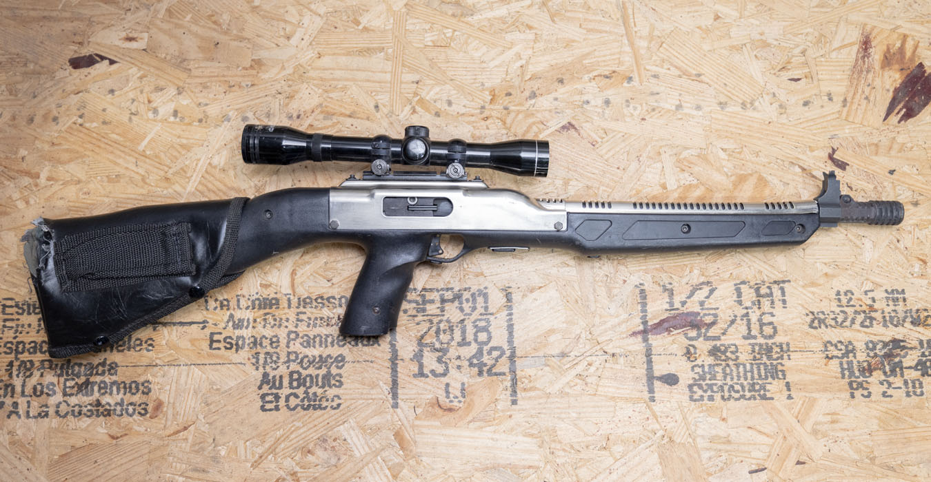 Hi Point 995 9mm Police Trade-In Carbine Nickel Plated (Mag Not Included)