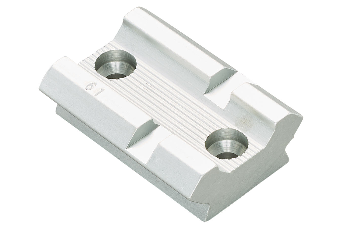 Weaver  Top Mount Silver Aluminum