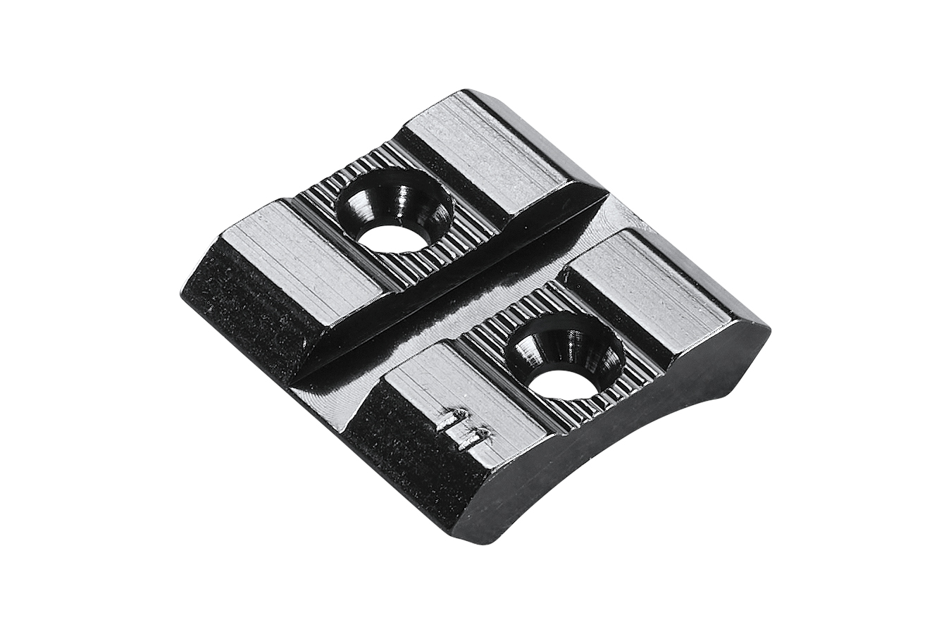 Weaver Top Mount Black Aluminum