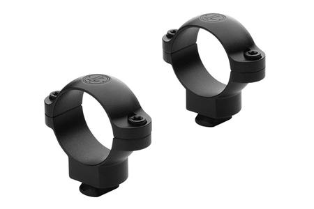 DUAL DOVETAIL SCOPE RING SET DUAL DOVETAIL LOW 30MM TUBE MATTE BLACK STEEL