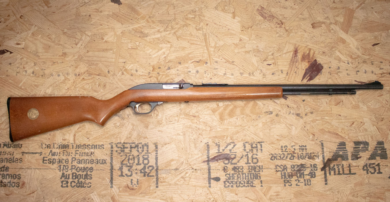 Marlin 60W 22LR Police Trade-In Rifle with Medallion