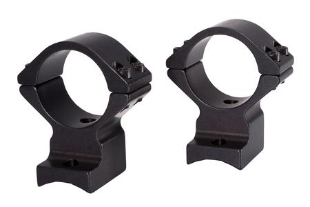 LIGHTWEIGHT SCOPE MOUNT/RING COMBO BLACK ANODIZED ALUMINUM 1 INCH TUBE MEDIUM