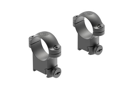 RINGMOUNTS SCOPE RING SET HIGH 1 INCH MATTE BLACK STEEL