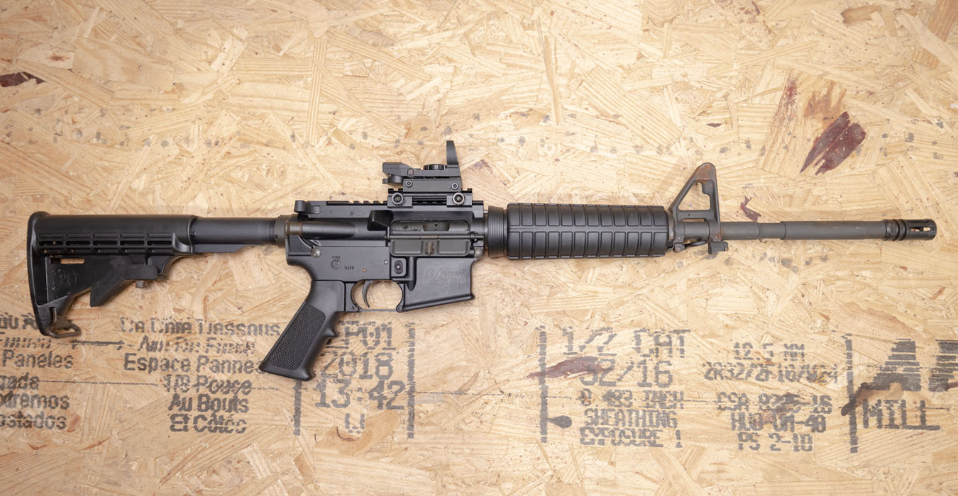 Smith & Wesson M&P15 5.56mm Police Trade-In Rifle with Red Dot Optic