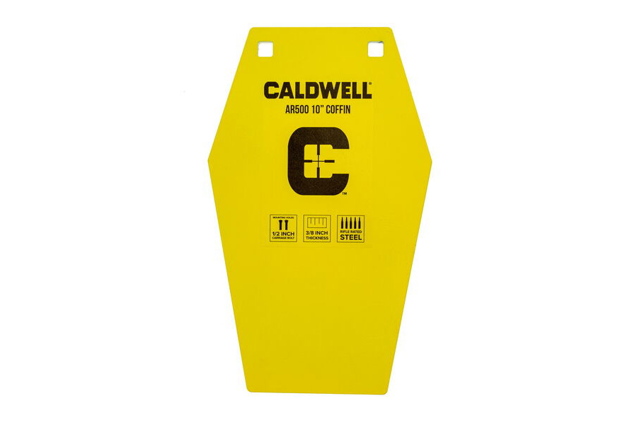 Caldwell AR500 10in Coffin Steel Target