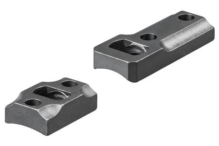 DUAL DOVETAIL BASE SET MATTE BLACK STEEL