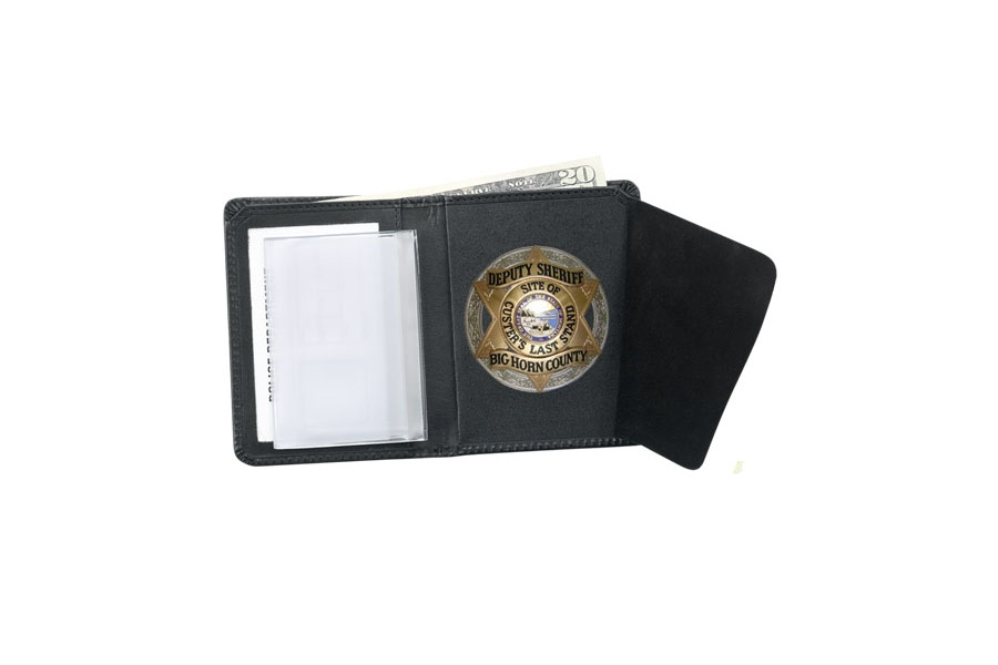 BOOK STYLE BADGE WALLET - SHAPE 128