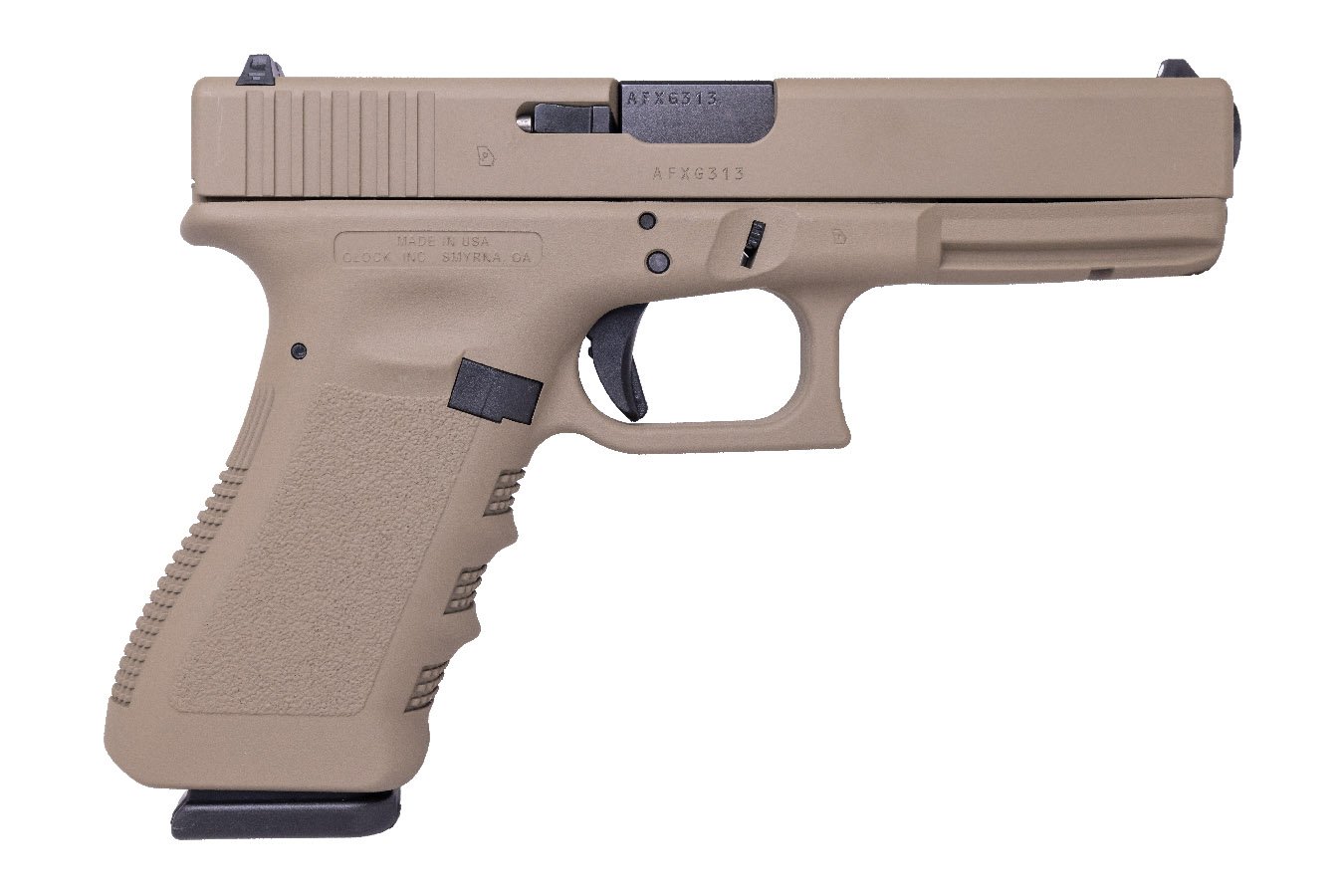 GLOCK GEN 3 G17 9MM 4.48 IN BBL FDE FINISH 17 RD MAG 