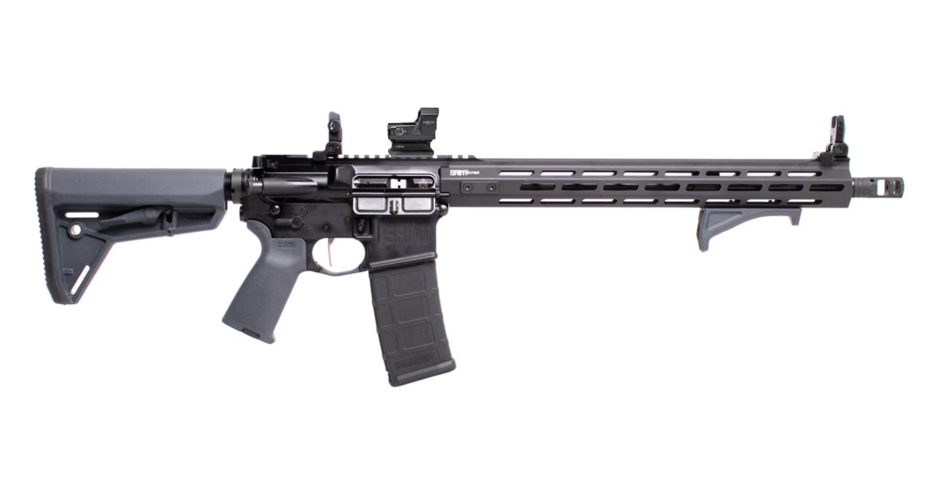 SPRINGFIELD SAINT VICTOR 5.56NATOSEMI-AUTOMATIC AR-15 RIFLE WITH GRAY MAGPUL FURNITURE