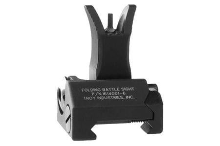 TROY Tritium BattleSights Front Sight Folding Green Black for M4, M16