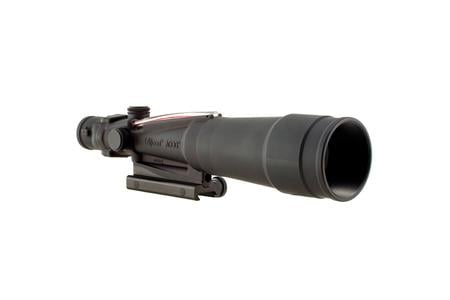 ACOG BLACK HARDCOAT ANODIZED 5.5X50MM ILLUMINATED RED CHEVRON .223/5.56 BDC RETI