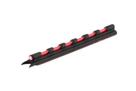GLODOT UNIVERSAL RED FIBER OPTIC FRONT WITH BLACK STEEL FINISH