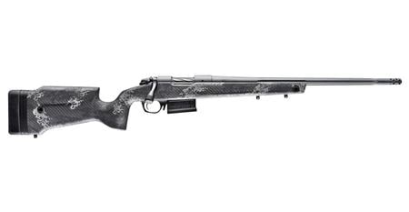 BERGARA B-14 Crest 6.5 Creedmoor Bolt-Action Rifle with Sniper Gray Cerakote Finish and Carbon Fiber Monte Carlo Stock