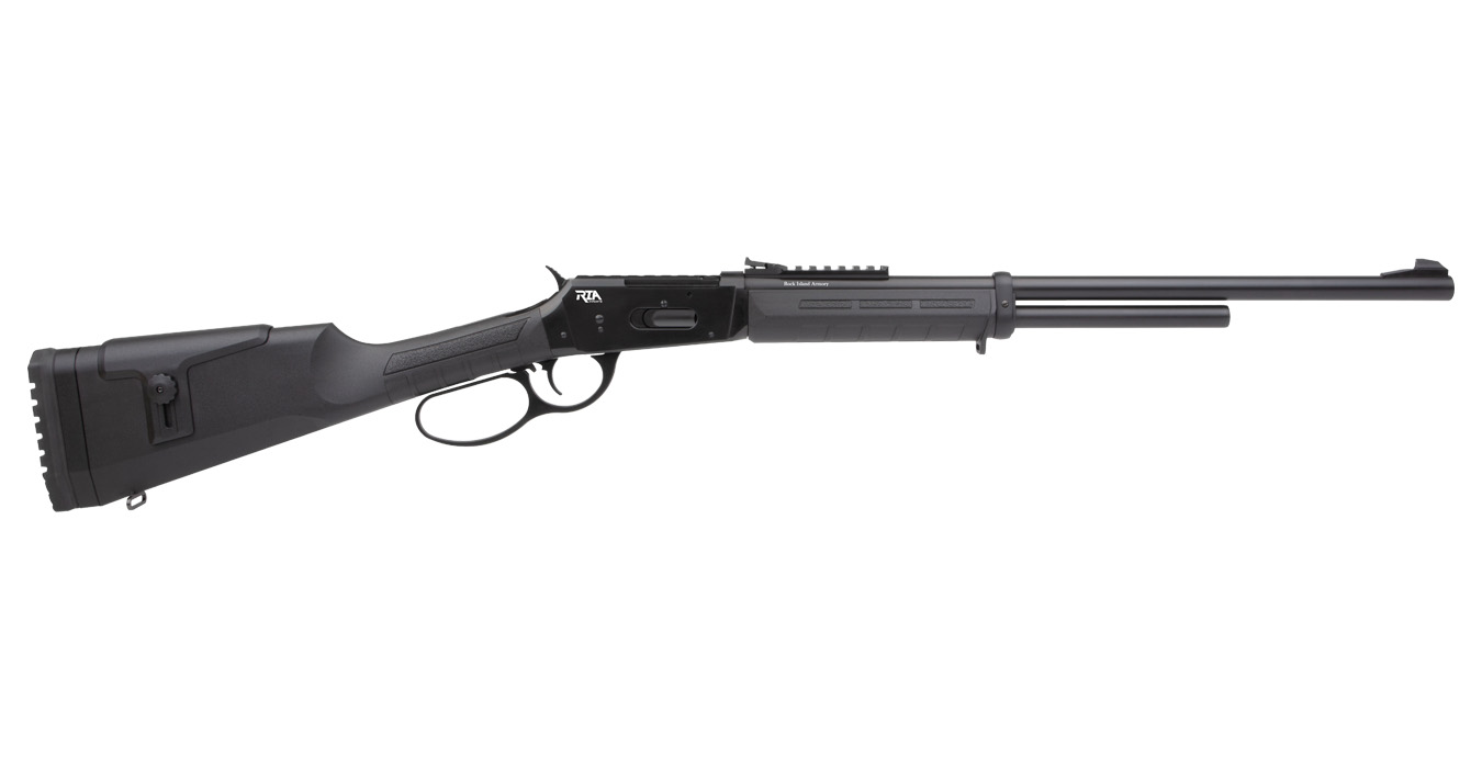 No. 25 Best Selling: ROCK ISLAND ARMORY LEVER ACTION ALL GEN 410GA 20` BLUED BARREL BLACK RECEIVER SYNTHETIC STOCK