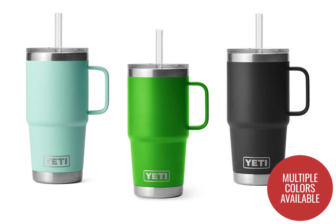 Yeti Rambler 25 oz Mug w/ Straw Lid