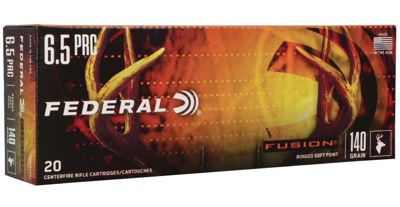 FEDERAL AMMUNITION 6.5 PRECISION 140 GR FUSION