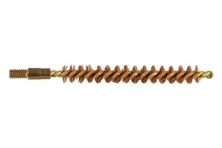 BORE BRUSH 270 CAL RIFLE NO 8-32 THREAD BRONZE BRISTLES BRASS CORE