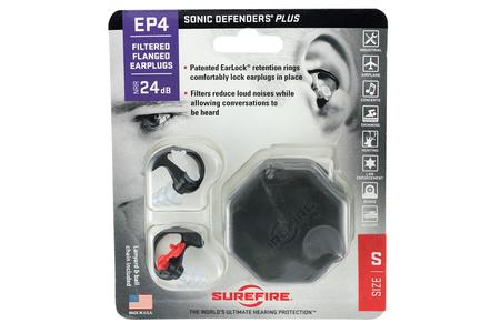 SUREFIRE EP4 Sonic Defenders Plus 24 dB Flanged Black Medium Adult 1 Pair