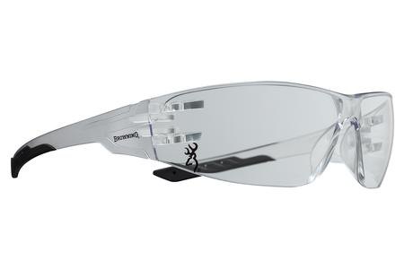 SHOOTERS FLEX ADULT CLEAR LENS POLYCARBONATE CLEAR FRAME