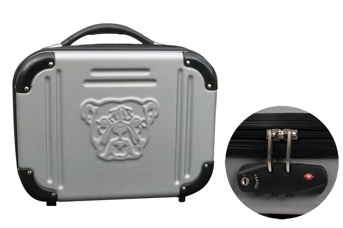 Bulldog Double Molded 4-Pistol Case, TSA Lock