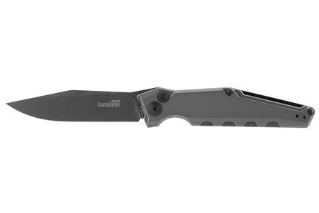 LAUNCH 7 DROP POINT AUTOMATIC POCKET KNIFE WITH GRAY HANDLE