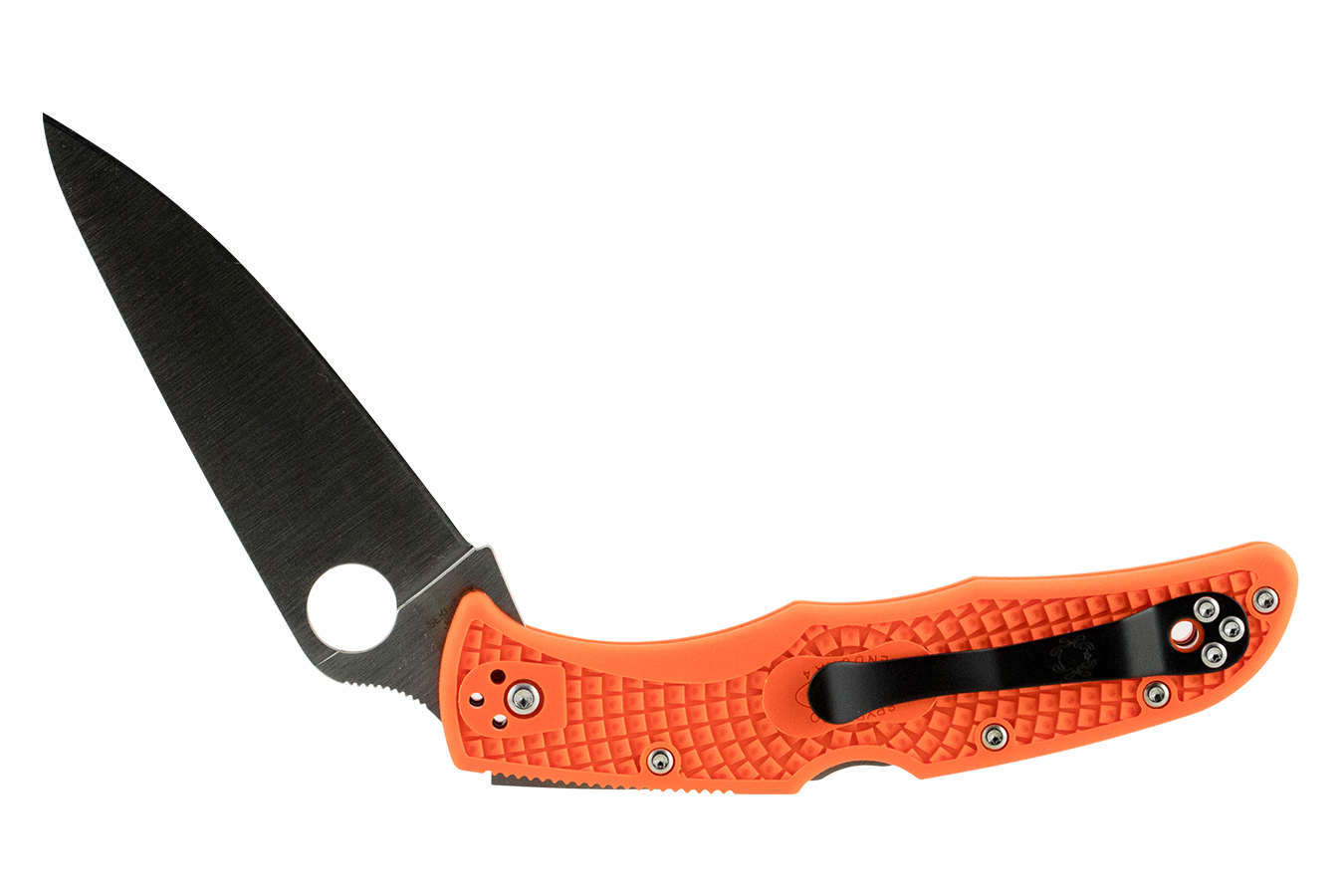 Spyderco  Endura 4 Lightweight 3.75 Inch Folding Clip Point Plain