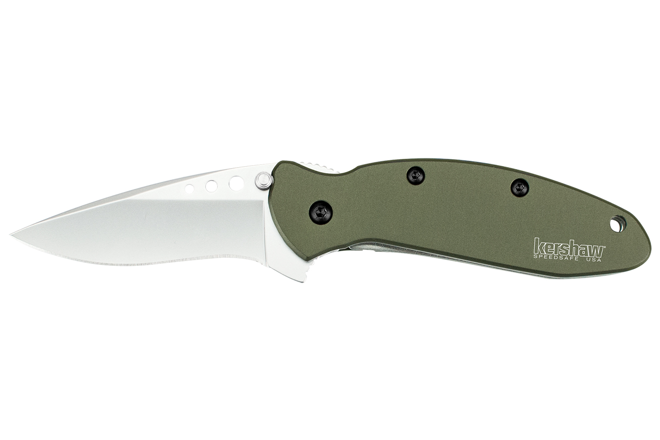 Kershaw Knives Scallion, Olive Drab