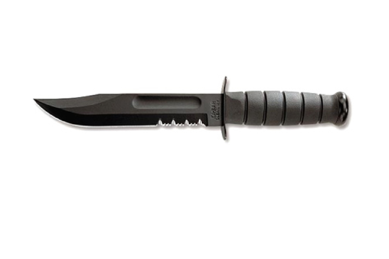 Ka Bar Knives Fighting/Utility Knife, Black