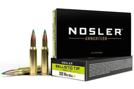 308 WIN 165 GR SBT BALLISTIC TIP 20/BOX