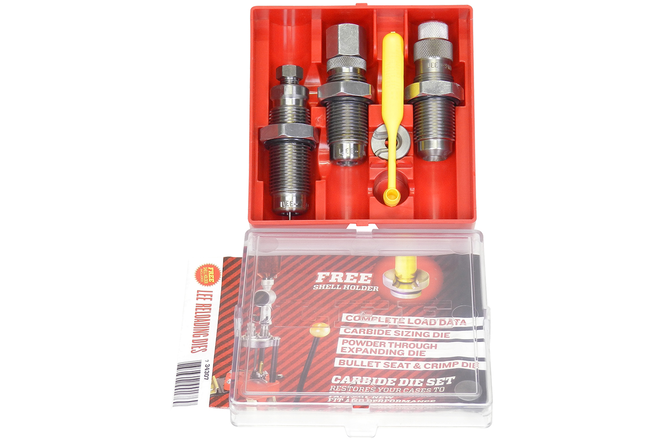 Lee Precision Inc Carbide 3-Die Set 9mm Luger