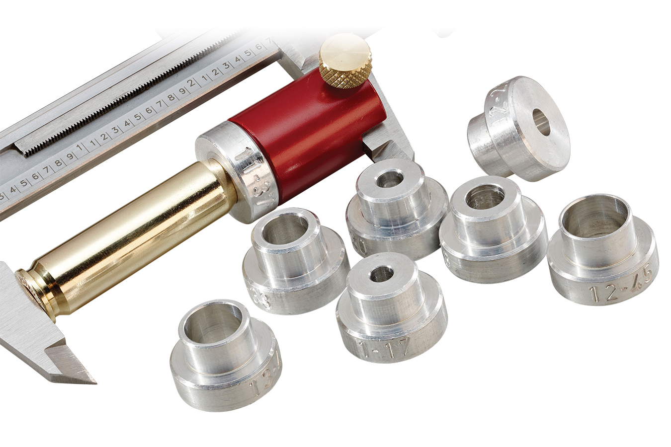Hornady Lock-N-Load Comparator Set Silver Multi-Caliber Metal