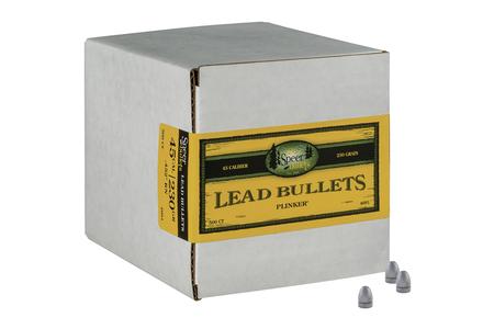 45 CAL 230 GRAIN LRN LEAD BULLETS 500/BOX