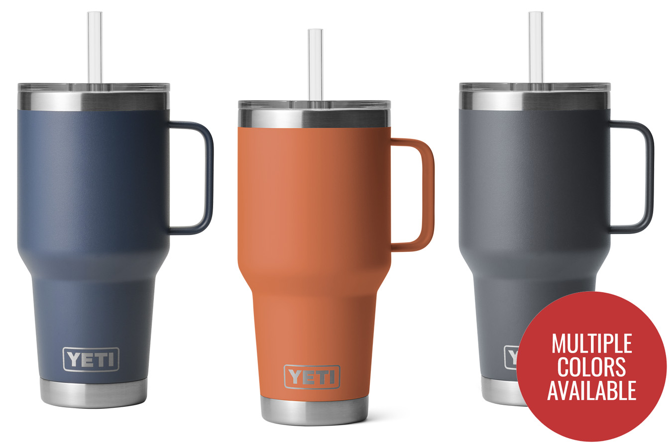 YETI 35 oz. Rambler Mug with Straw Lid