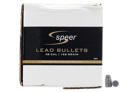 SPEER RELOADING 38 Cal 158 Grain LSWC 500/Box