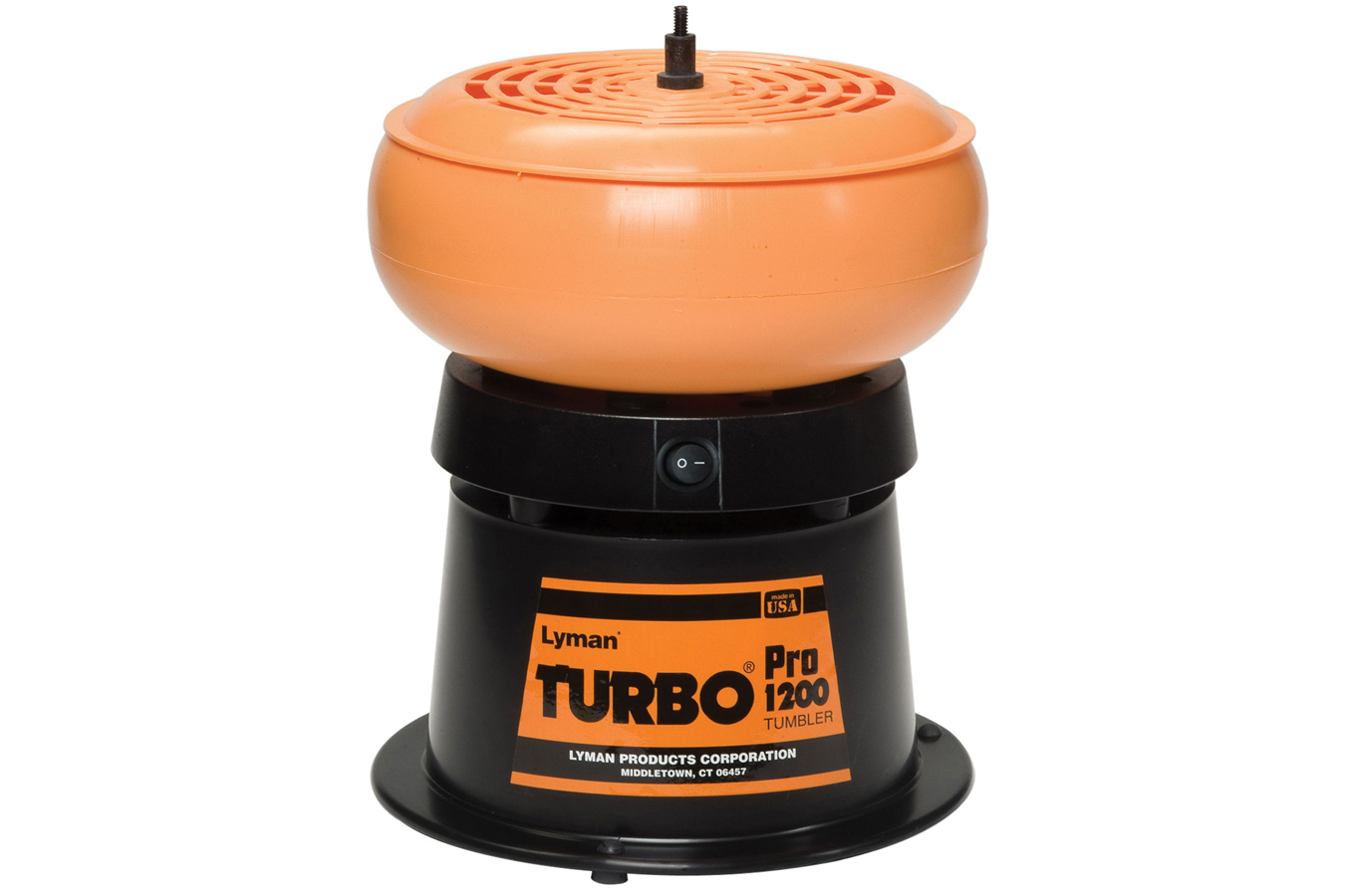 Lyman 1200 Pro Turbo Tumbler Holds 2 lbs of Media