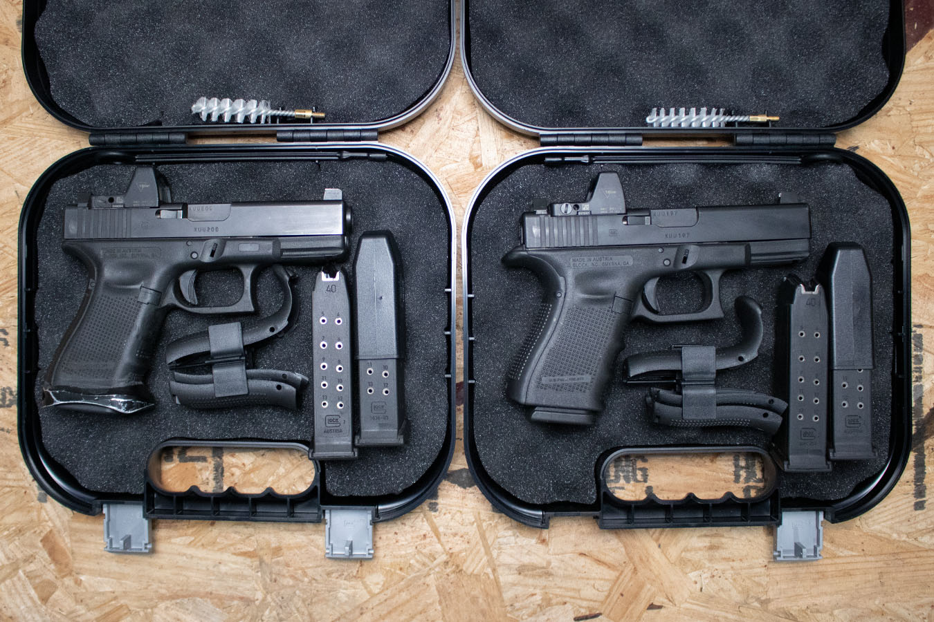 Glock 23 Gen4 40 S&W Police Trade-In Pistols with Optic