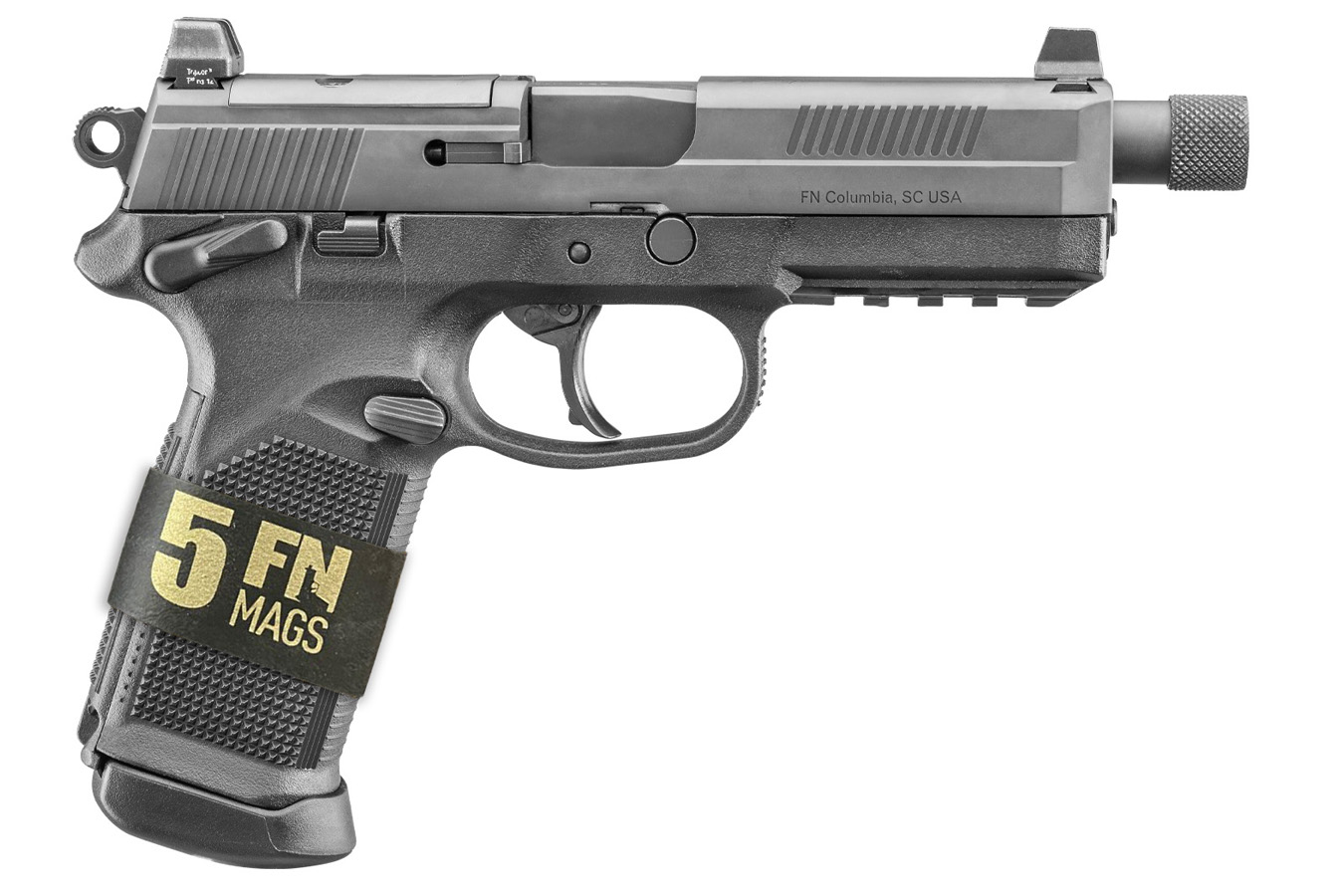 FNX-45T 45ACP BUNDLE BLK/BLK 2X15 AND 3X15 MAGS
