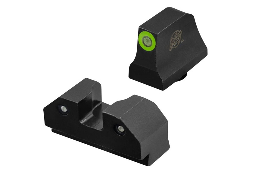 XS SIGHT SYSTEMS R3D NIGHT SIGHTS GREEN GLOCK SUPPRESSOR 43X AND 48