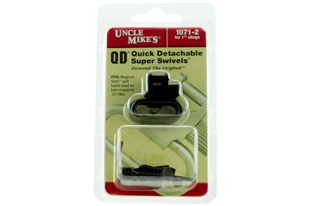 UNCLE MIKES Magnum Band 1 Inch Loop Size/Quick Detach 115 U22 Style  Swivel Set