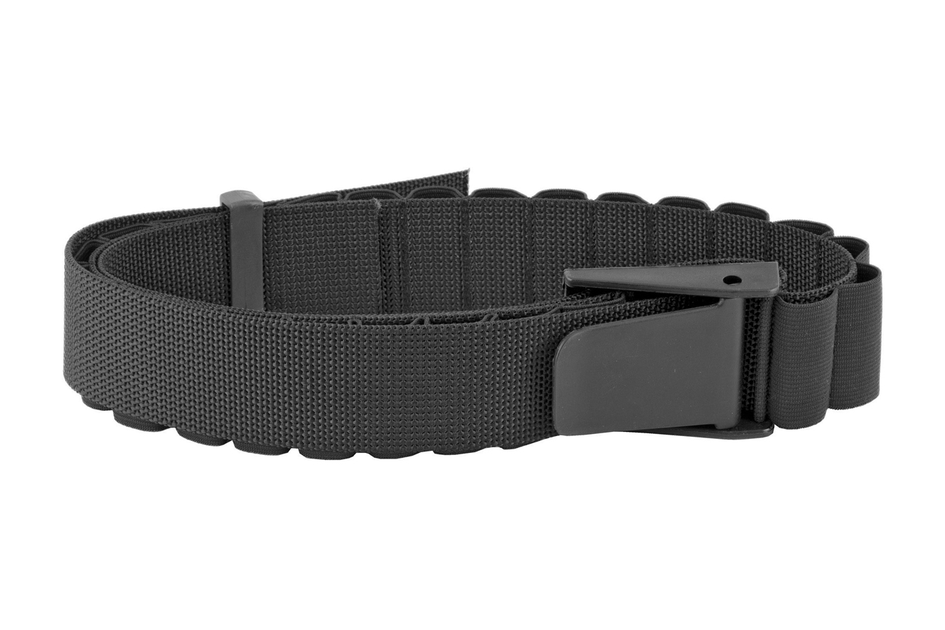 Uncle Mikes Cartridge Belt Shotgun 25 Rounds Black Nylon 50 Inch