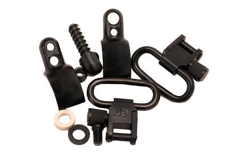 BARREL BAND SWIVEL SET SHOTGUN 1 INCH BLACK STEEL