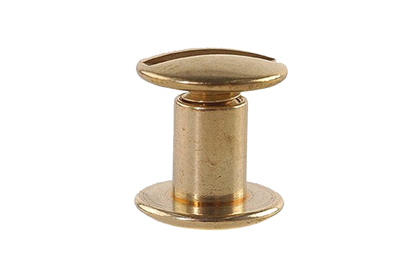 Uncle Mikes Chicago Screw Brass 24 Per Pack