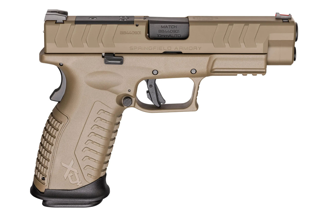 No. 21 Best Selling: SPRINGFIELD XDM ELITE 10MM FDE FINISH 4.5 IN BBL W/OSP 