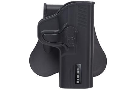 RAPID RELEASE OWB BLACK POLYMER PADDLE FITS GLOCK 42 RIGHT HAND
